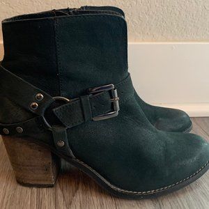 Matisse Harney Harness Leather Moto Ankle Boots